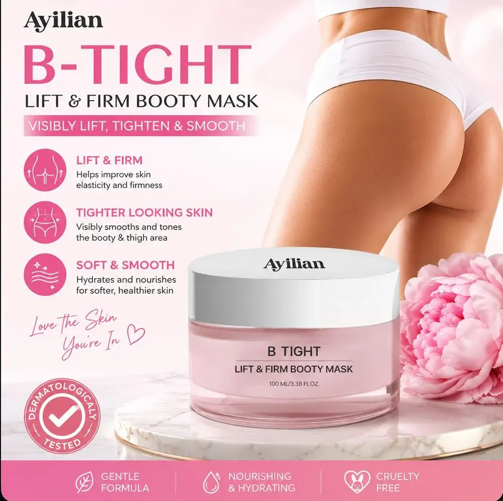 Ayilian B-TIGHT Lift & Firm Booty Mask 100ml NIB Sealed